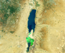 Salt Ponds near the Dead Sea